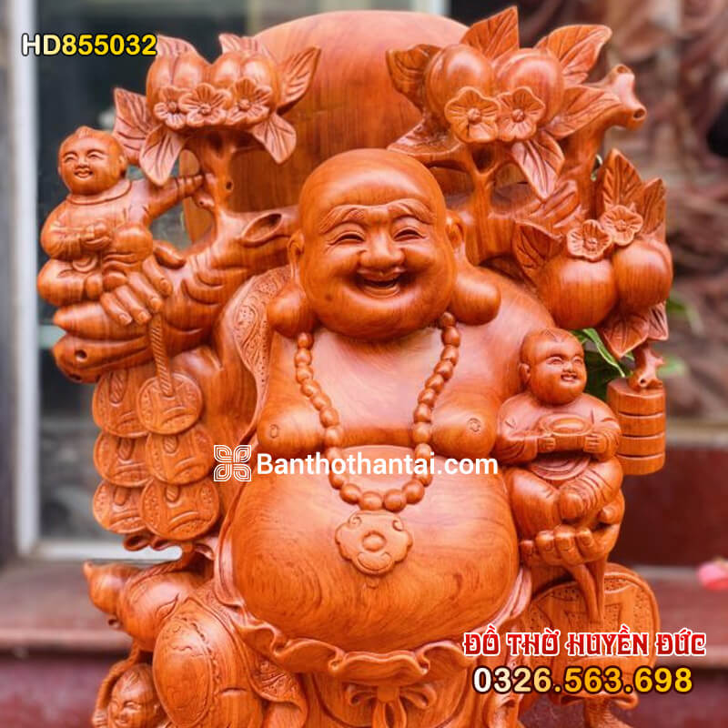 Tượng Phật Di Lặc Gỗ HD855032