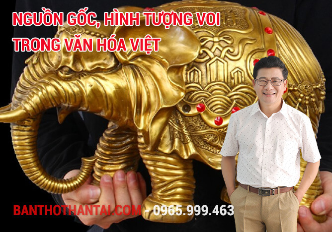 Nguồn gốc, hình tượng voi trong văn hóa Việt