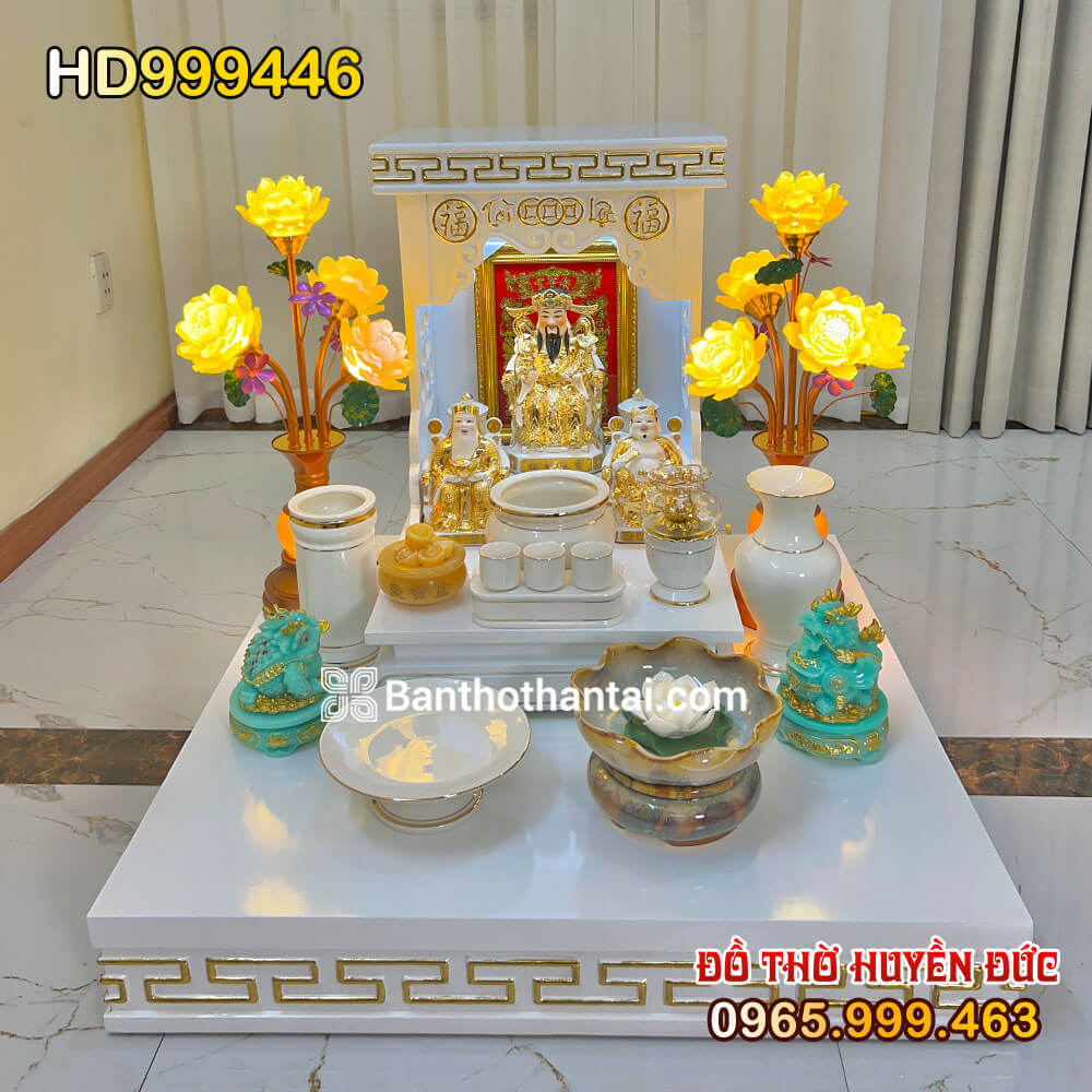 Bộ Bàn Thờ Thần Tài Hiện Đại HD999446