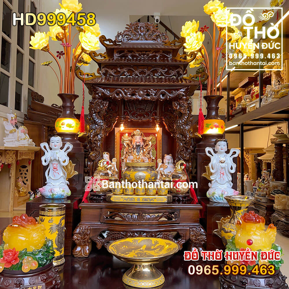 Bộ Bàn Thờ Thần Tài Hiện Đại HD999457