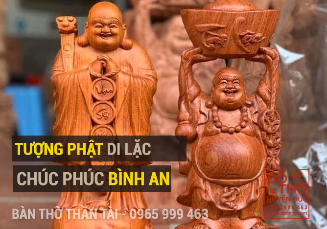 Tượng Phật Di Lặc chúc phúc