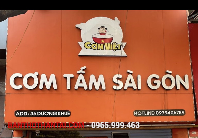 Biển quảng cáo Cơm tấm Sài Gòn 4