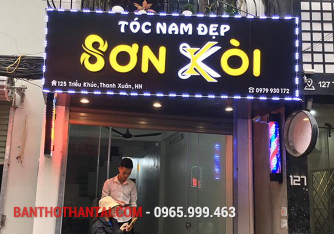 Biển quảng cáo Salon tóc 14