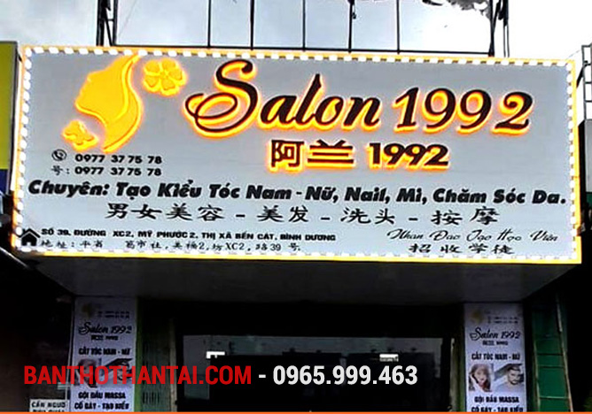 Biển quảng cáo Salon tóc 18