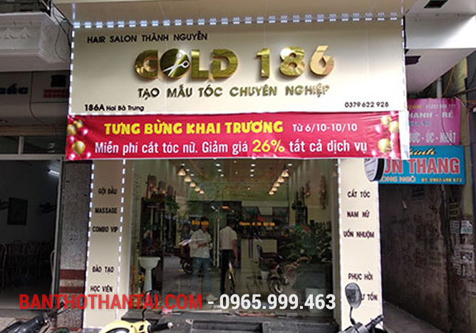 Biển quảng cáo Salon tóc 19