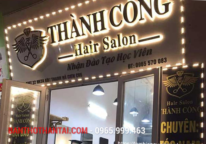 Biển quảng cáo Salon tóc 13