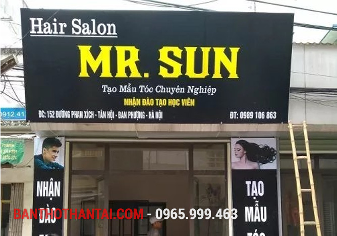 Biển quảng cáo Salon tóc 7