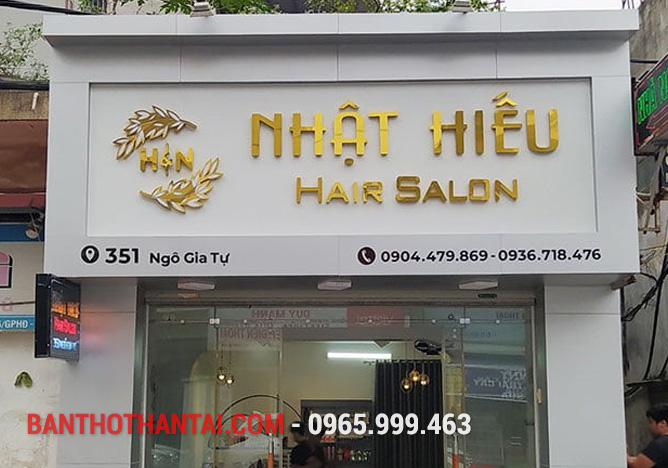 Biển quảng cáo Salon tóc 8