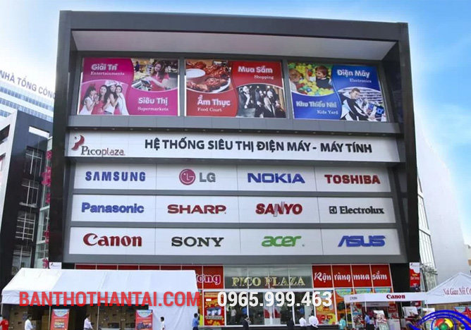 Biển quảng cáo cửa hàng điện máy 7
