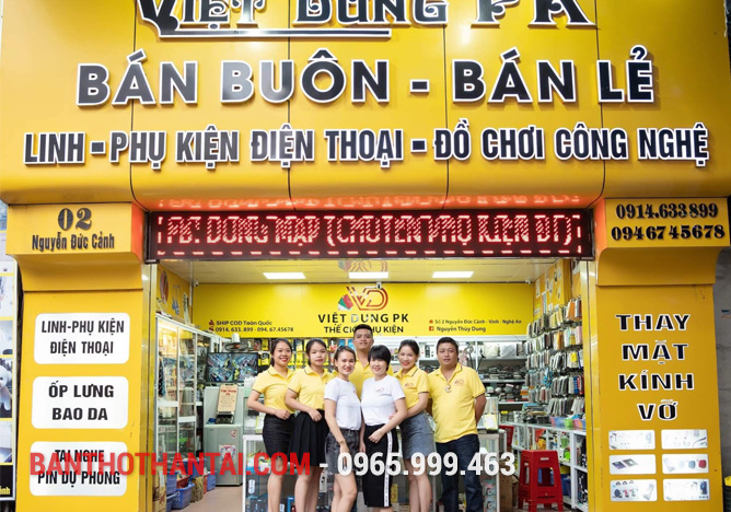 Biển quảng cáo cửa hàng điện thoại 14