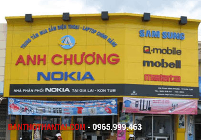 Biển quảng cáo cửa hàng điện thoại 3