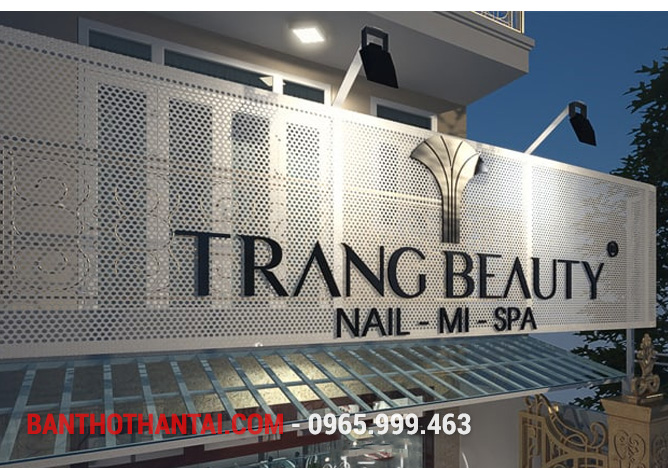 Biển quảng cáo cửa hàng nail 8