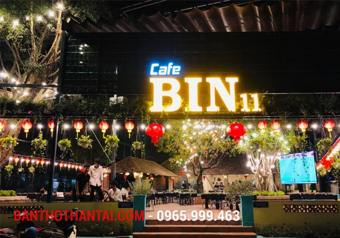 Biển quảng cáo quán Cafe 10