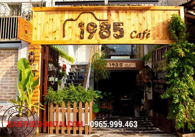 Biển quảng cáo quán Cafe 22