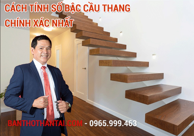 Cách tính số bậc cầu thang chính xác nhất