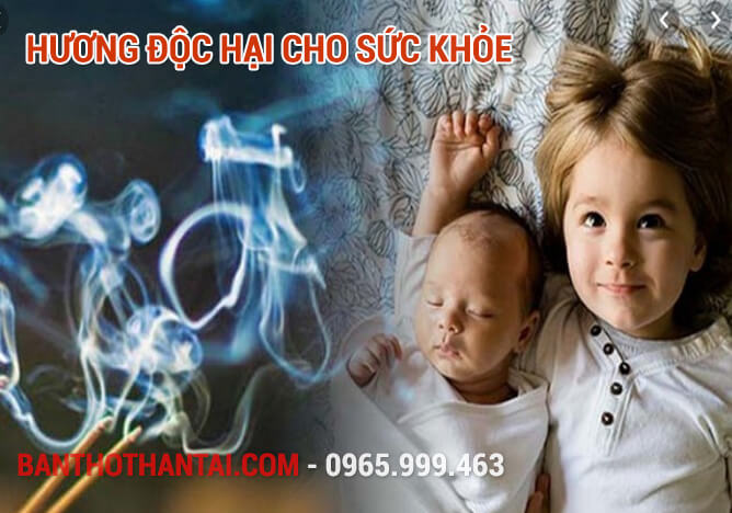 Hương độc hại cho sức khỏe