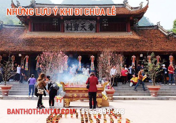 Những lưu ý khi đi chùa lễ